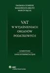 VAT w wyjaśnieniach organów podatkowych w sklepie internetowym Booknet.net.pl