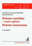 Prawo cywilne część ogólna Prawo rzeczowe w sklepie internetowym Booknet.net.pl