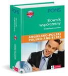 PONS Słownik współczesny angielsko polski polsko angielski z płytą CD w sklepie internetowym Booknet.net.pl