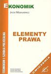 Elementy prawa. Ćwiczenia w sklepie internetowym Booknet.net.pl