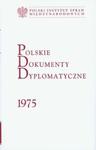 Polskie Dokumenty Dyplomatyczne 1975 w sklepie internetowym Booknet.net.pl