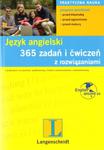 365 zadań i ćwiczeń z rozwiązaniami Język angielski w sklepie internetowym Booknet.net.pl