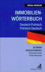 Immobilien woerterbuch Słownik nieruchomości niemiecko-polski polsko-niemiecki w sklepie internetowym Booknet.net.pl