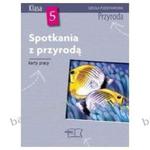 Spotkania z przyrodą. Klasa 5, szkoła podstawowa. Karty pracy w sklepie internetowym Booknet.net.pl