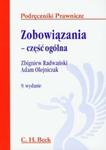 Zobowiązania część ogólna w sklepie internetowym Booknet.net.pl