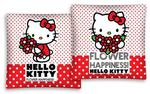 licencyjna POSZEWKA NA PODUSZKĘ DO WÓZKA Hello Kitty z bukietem w sklepie internetowym Maluch2004.pl