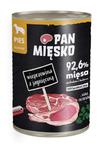 Pan mięsko karma mokra wieprzowiną z jagnięciną dla psa 400g w sklepie internetowym ekarmy24.pl