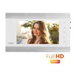 Monitor VDP-61FHDPMV/W Virone do rozbudowy zestawów z serii VDP-61FHD Wideo monitor bezsłuchawkowy, kolorowy, LCD 7", WiFi + APP na telefon, z gniazdem na kartę pamięci TF, sterowanie bramą, biały w sklepie internetowym Normatech