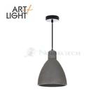 Lampa sufitowa wisząca Industrialna VIGE Kobi KRVB Gipsowa Loft Art of Light E27 LED IP20 nowoczesna oprawa oświetleniowa żyrandol czarna pojedyncza w sklepie internetowym Normatech