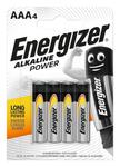 Bateria alkaliczna Energizer Alkaline Power AP AAA LR03 1,5V 4 sztuki blister baterie alkaliczne w sklepie internetowym Normatech