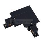 Łącznik do szynoprzewodu kątowy L CTLS RECESSED POWER L CONNECTOR RIGHT BLACK L-R 8231 NOWODVORSKI Lighting Loft nowoczesna trójfazowa 3 fazowa 3F sufitowy do oświetlenie szynowe listwa podtynkowa w sklepie internetowym Normatech