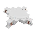 Łącznik do szynoprzewodu krzyżowy X CTLS RECESSED POWER X CONNECTOR WHITE 8678 NOWODVORSKI Lighting Loft nowoczesna trójfazowa 3 fazowa 3F sufitowy do oświetlenie szynowe listwa podtynkowa w sklepie internetowym Normatech