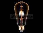 Żarówka dekoracyjna LED Loft Retro Vintage Edison ST64 4W E27 BULB VINTAGE LED 9796 NOWODVORSKI Lighting barwa ciepła 2200K Angle Kąt 360 Premium w sklepie internetowym Normatech