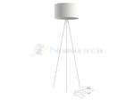 Lampa podłogowa stojąca na trójnogu Industrialna Loft CADILAC I WHITE WH 8191 NOWODVORSKI Lighting E27 156cm nowoczesna stojąca lampa oświetleniowa biała duża Inspiracje Premium w sklepie internetowym Normatech