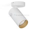 Lampa sufitowa natynkowa Loft MONO I WHITE/GOLD 7771 NOWODVORSKI Lighting 1x GU10 7 cm Spot oświetleniowa Industrialna nowoczesna ścienna kinkiet ścienno-sufitowa metal biała złota biało-złota w sklepie internetowym Normatech