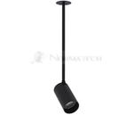 Lampa sufitowa podtynkowa zwis MONO SURFACE LONG M BLACK 7738 NOWODVORSKI Lighting GU10 Spot oświetleniowa nowoczesna sufitowa metal czarna do regipsu Inspiracje Premium w sklepie internetowym Normatech