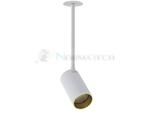 Lampa sufitowa podtynkowa zwis MONO SURFACE LONG M WHITE/GOLD 7677 NOWODVORSKI Lighting GU10 Spot oświetleniowa nowoczesna sufitowa metal biało-złota biała do regipsu Inspiracje Premium w sklepie internetowym Normatech