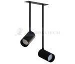 Lampa sufitowa listwa szyna podtynkowa 17cm MONO SURFACE LONG II BLACK 7740 NOWODVORSKI Lighting 2xGU10 Spot oświetleniowa nowoczesna sufitowa zwis metal czarna czarny nawierzchniowa jak szynoprzewód w sklepie internetowym Normatech