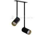 Lampa sufitowa listwa szyna podtynkowa 17cm MONO SURFACE LONG II BLACK/GOLD 7682 NOWODVORSKI Lighting 2x GU10 Spot oświetleniowa nowoczesna sufitowa zwis metal czarno-złota czarna nawierzchniowa jak w sklepie internetowym Normatech