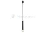 Lampa sufitowa wisząca punktowa Industrialna BATON BLACK M 7852 NOWODVORSKI Lighting E27 Loft nowoczesna oprawa oświetleniowa żyrandol tuba zwis czarny pojedyncza zwis metal Inspiracje Premium w sklepie internetowym Normatech