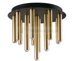 Lampa sufitowa Industrialna Loft STALACTITE SOLID BRASS XIII 9054 NOWODVORSKI Lighting G9 x13 Loft nowoczesna oprawa oświetleniowa żyrandol metal do Sypialni Pokoju czarno-złota złoty mosiądz w sklepie internetowym Normatech