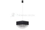 Lampa sufitowa Loft MOODENA BLACK I ZWIS 4014 NOWODVORSKI Lighting E27 nowoczesna lampa oświetleniowa sufitowa wisząca Industrialna abażur czarny kryształki Inspiracje Premium w sklepie internetowym Normatech