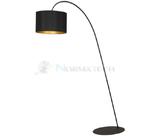 Lampa stojąca podłogowa Loft ALICE GOLD I 4963 NOWODVORSKI Lighting E27 nowoczesna lampa oświetleniowa Industrialna abażur tkanina czarno-złoty czarna złota metal Inspiracje Premium w sklepie internetowym Normatech