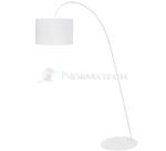 Lampa stojąca podłogowa Loft ALICE WHITE L 5386 NOWODVORSKI Lighting E27 nowoczesna lampa oświetleniowa Industrialna abażur tkanina biała metal Inspiracje Premium w sklepie internetowym Normatech