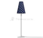 Lampa stojąca biurkowa Loft TRIFLE NAVY BLUE-WHITE BIURKOWA 8076 NOWODVORSKI Lighting G9 nowoczesna stołowa oświetleniowa Industrialna abażur tkanina granatowa biały metal idealna do hotelu salonu w sklepie internetowym Normatech