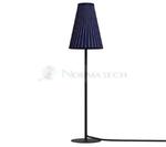 Lampa stojąca biurkowa Loft TRIFLE NAVY BLUE/GOLD BIURKOWA 8075 NOWODVORSKI Lighting G9 nowoczesna stołowa oświetleniowa Industrialna abażur tkanina granatowo-złota czarny metal idealna do hotelu w sklepie internetowym Normatech