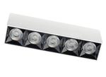 Oprawa liniowa Lampa spot punktowa MIDI LED WHITE 10052 NOWODVORSKI Lighting 20W 4000K Loft nowoczesna sufitowa oświetlenie z soczewkami nie oślepia nie oślepiająca barwa dzienna neutralna natynkowa w sklepie internetowym Normatech