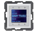 B.x Radio Touch DAB+ biały mat 29849909 HAGER BERKER Podtynkowe w gniazdku ścianie B.Kwadrat B.3 B.7 w sklepie internetowym Normatech