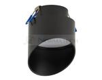 Lampa sufitowa podtynkowa HVAR CG BLACK 10487 NOWODVORSKI Lighting GX53 8,5 cm Spot oświetleniowa nowoczesna sufitowa metal czarna do regipsu Inspiracje Premium w sklepie internetowym Normatech