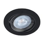 Oczko sufitowe LED okrągłe 5W MONI LED C WW BLACK 03709 Struhm Ideus 3000K wpuszczane do zabudowy sufitu podwieszanego lampa oprawa barwa dzienna ciepłobiała ciepła czarne czarny w sklepie internetowym Normatech