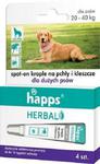 Happs – krople na kleszcze i pchły dla dużych psów 20-40 kg w sklepie internetowym AgaPulapki