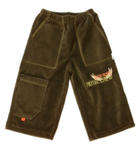 Spodnie dresowe welurowe dla dzieci zielone w sklepie internetowym SzipSzop.pl