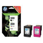 HP 2 x tusz Nr 300, CN637EE (Black CC640EE + Color CC643EE) w sklepie internetowym Toner-tusz.pl