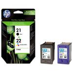 HP tusz Black Nr 21 C9351A i Color Nr 22 C9352A, SD367AE w sklepie internetowym Toner-tusz.pl