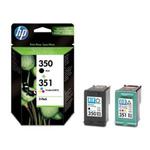 HP 2 x tusz zestaw Nr 350 i Nr 351, SD412EE (Black CB335EE + Color CB337EE) w sklepie internetowym Toner-tusz.pl