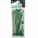 100szt. Opaska kablowa 2,5x150mm Green taśma kablowa trytytki Bradas 2357 w sklepie internetowym preis-zone