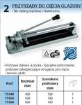 PROLINE PRZYRZĄD DO CIĘCIA GLAZURY ROZMIAR 600 mm - 75560 w sklepie internetowym Specmajster.pl