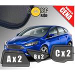 Zasłonki / roletki / osłony przeciwsłoneczne dedykowane do Ford Focus III Hatchback (2010-2018) w sklepie internetowym Autozaslonki.com