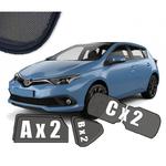 Zasłonki / roletki / osłony przeciwsłoneczne dedykowane do Toyota Auris 2 II Hatchback (2012-2019) w sklepie internetowym Autozaslonki.com