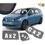 Zasłonki / roletki / osłony przeciwsłoneczne dedykowane do VW Volkswagen Touran (2015 -) w sklepie internetowym Autozaslonki.com