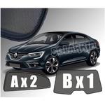 Zasłonki / roletki / osłony przeciwsłoneczne dedykowane do Renault Megane 4 IV Sedan / GrandCoupe 2015- w sklepie internetowym Autozaslonki.com