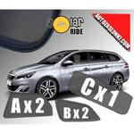 Zasłonki / roletki / osłony przeciwsłoneczne dedykowane do Peugeot 308 SW Kombi (2013-) w sklepie internetowym Autozaslonki.com