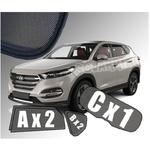 Zasłonki / roletki / osłony przeciwsłoneczne dedykowane do Hyundai Tucson 3 III (2015-) w sklepie internetowym Autozaslonki.com