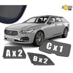 Zasłonki / roletki / osłony przeciwsłoneczne dedykowane do Volvo V90 (2016- ) w sklepie internetowym Autozaslonki.com