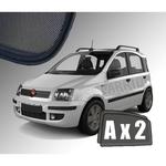 Zasłonki / roletki / osłony przeciwsłoneczne dedykowane do Fiat Panda 2 II, 2003-2012 w sklepie internetowym Autozaslonki.com