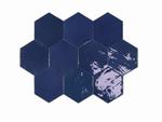 Zellige Hexa Cobalt 10,8x12,4 płytki hexagonalne w sklepie internetowym Carrea